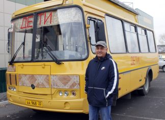Руль автобуса — в надёжных руках
